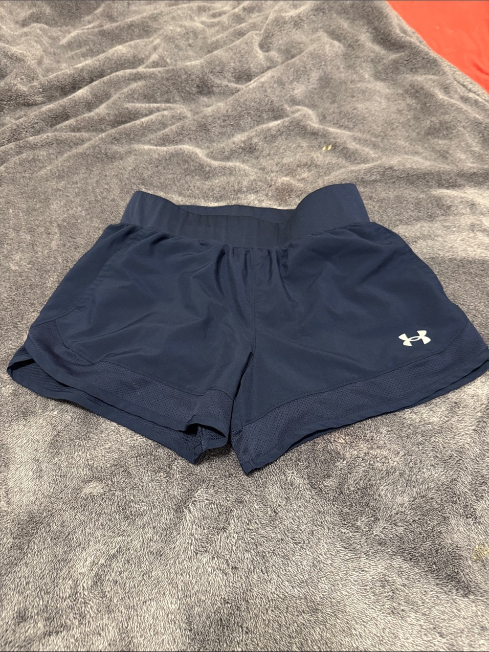 Under Armour Women's Navy Athletic Running Shorts